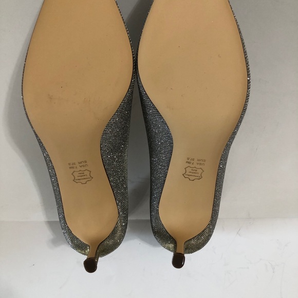 NINA SILVER SHOES